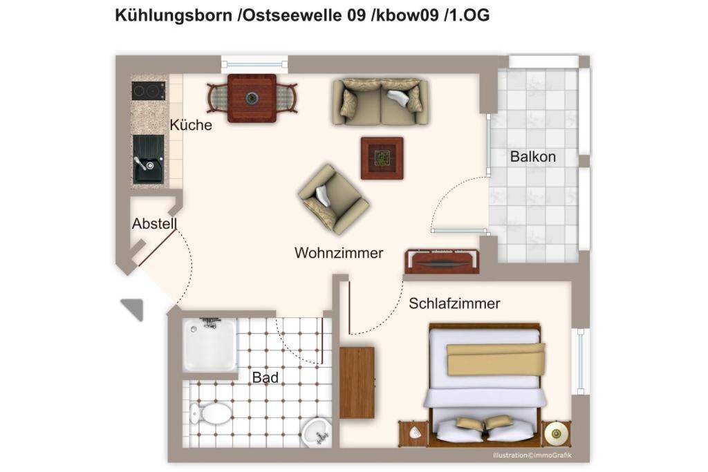 Ostseewelle Ostseewelle 009 Ostseebad Kühlungsborn Exteriör bild